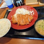 かつや - ロースカツ定食