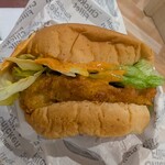 ケンタッキーフライドチキン - 辛口チキンフィレバーガー