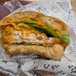 ケンタッキーフライドチキン - かじった感じ