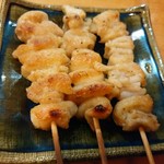 きあい - 【2015.5.4(月)】皮串(3本・塩)380円