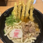 資さんうどん - 料理写真:かしわごぼ天5本