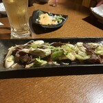 伊達家 - 牛タンねぎ塩炒め