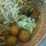覆麺 智 - 海がめの卵　カキ塩ラーメン