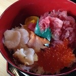 魚類組合 - キレイに盛付けられたかな？