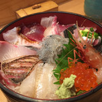 やまひこ鮨 - 地魚丼 ¥2000