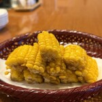くらくえん - 料理写真:あげとうもろこし