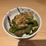 行きたくなる酒場 浜ちゃん - 漬けピーマン