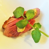 懐石料理 はし本 - （八寸から）合鴨のロースト