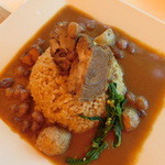 ホワイトテラス - 2015' 甲州富士桜ポークのカレー　スープ付き１，２８０円