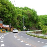 県境茶屋 - 国道沿いにお店はありました