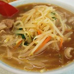 元車庫前丸宮中華そば - ミソラーメン