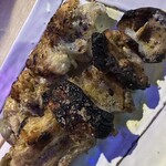 やきとりさんきゅう - せせり　焼きすぎwww