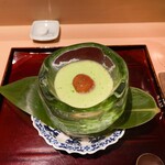 銀座 しのはら - 枝豆のすり流し