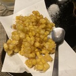 Lunch&Dining ちかく - とうもろこしの天ぷら500円