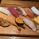 こだま寿司 - 料理写真:○上にぎり寿司1,500円