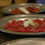 焼肉トザワ - 上カルビ、ロース