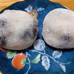 一〇八抹茶茶廊 - 料理写真:黒豆塩つぶ大福