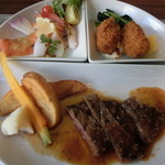 神戸風月堂 - 牛ロース肉