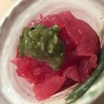 まぐろ中落ち、絶品です。