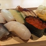 仙令鮨 - あっという間にペロリと平らげてしまいました。