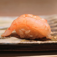 海味 - 昆布〆の甘海老　(2015/04)