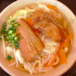 Udon yama - 野菜そば＊普通麺