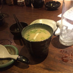 炭火焼鳥 西田屋 - 鶏スープ