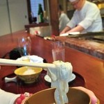 馳走のかぜ - 201504お味噌汁の中にはいっていたのは湯葉