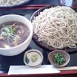 鴨せいろの大盛り