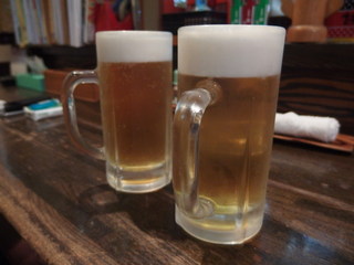 Izakaya Komasa - まずは生ビール