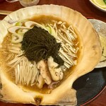 ねぶた - 貝焼きはもずく入ると、尚美味い
