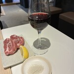 らむすけ 別邸 - 厚切り塩ラム(1,600円)