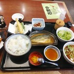和風レストランまるまつ - さば味噌煮御膳