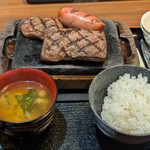 感動の肉と米 - 料理写真: