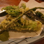 やまかの湯 - プロが揚げる天ぷら