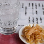 麺や しし丸。 - サービスのもやし!!