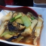 めだかタンタン - 松笠イカの春雨煮込み 850円