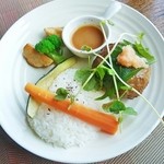 長沼ハンバーグプレート＜和風醤油ソース＞1,650円