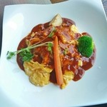 オムライス デミグラスソース 1,550円