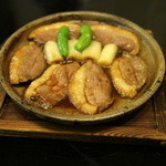 九段一茶庵 - 合鴨の陶板焼き