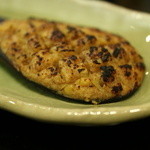 九段一茶庵 - 軽く焦げが付く程度に焼かれた味噌は香ばしく、蕎麦の実/葱がタップリ！