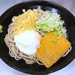 駅そば 大江戸そば - 料理写真:朝得 とろ玉たぬきつねそば￥440　2026.8.7