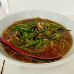 ラーメン壱喜 - 料理写真:ピーマン細切り麺