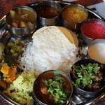 ノンベジタリアンミールス２ミート2000円（2015.5）