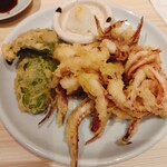 にぎり屋けんた - ボリューム！ゲソ天