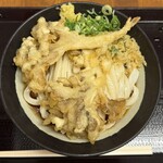 いぶきうどん - 料理写真:■舞茸天ぶっかけ¥680
