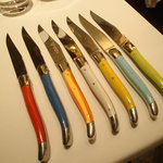 フロリレージュ - 肉料理のナイフ。