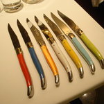 フロリレージュ - 肉料理のナイフ。