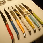 フロリレージュ - 肉料理のナイフ。