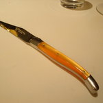 フロリレージュ - 肉料理のナイフ。